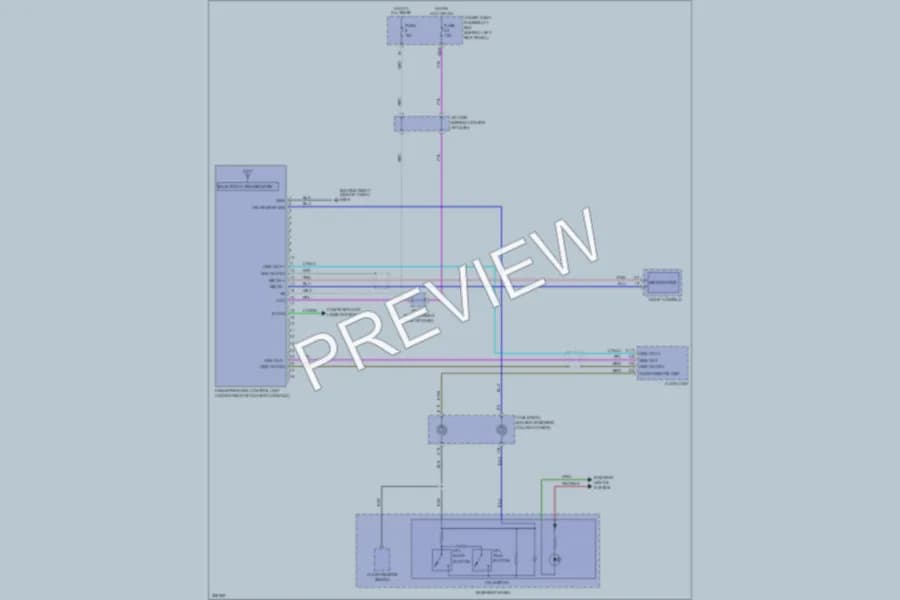 2012 Acura MDX Navigation wiring diagram preview