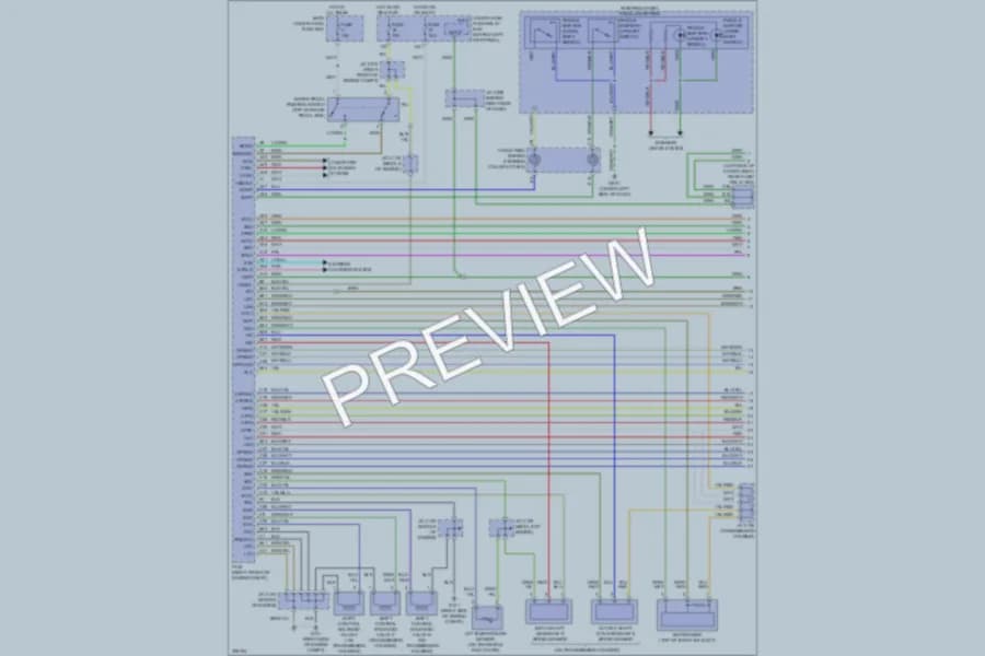 2012 Acura MDX Transmission wiring diagram preview