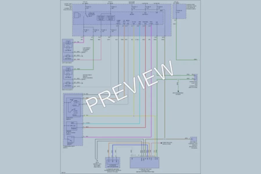 2012 Acura RDX Headlights wiring diagram preview