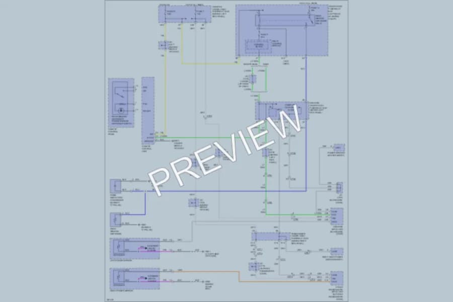2012 Acura RL Defoggers wiring diagram preview