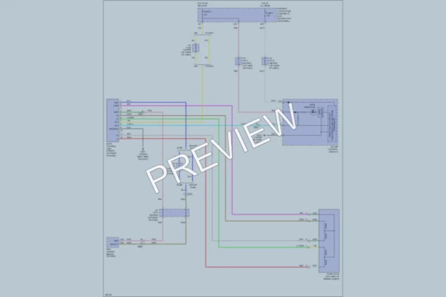 2012 Acura RL Electronic Power Steering wiring diagram preview