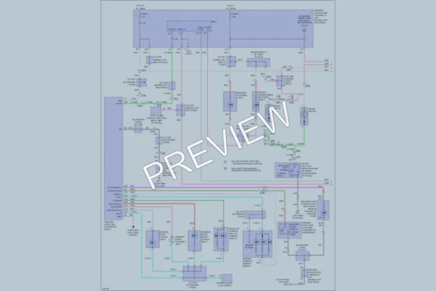 2012 Acura RL Interior Lights wiring diagram preview