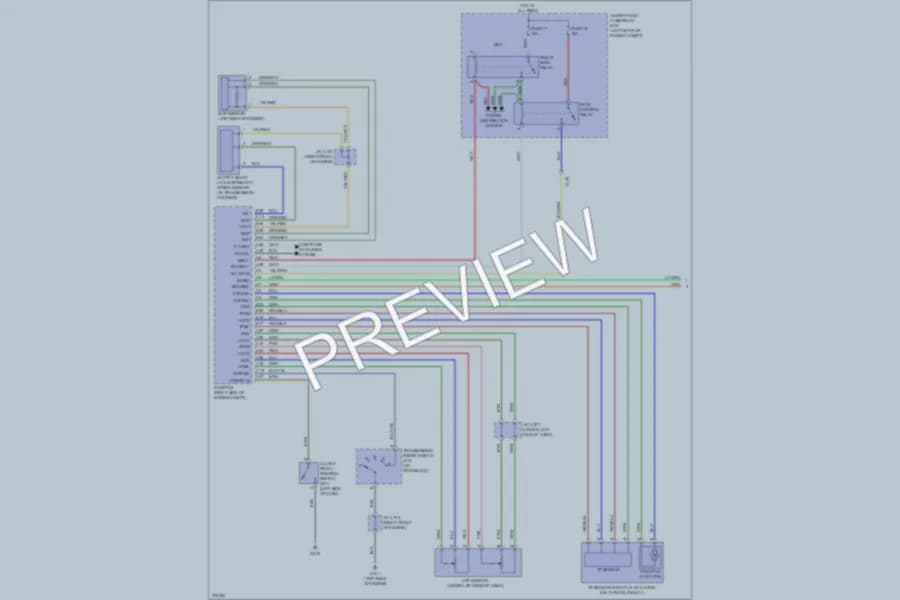 2012 Acura TL Cruise Control wiring diagram preview