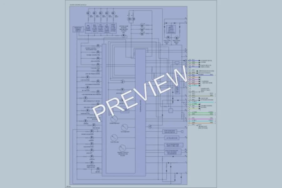 2012 Acura TL Instrument Cluster wiring diagram preview