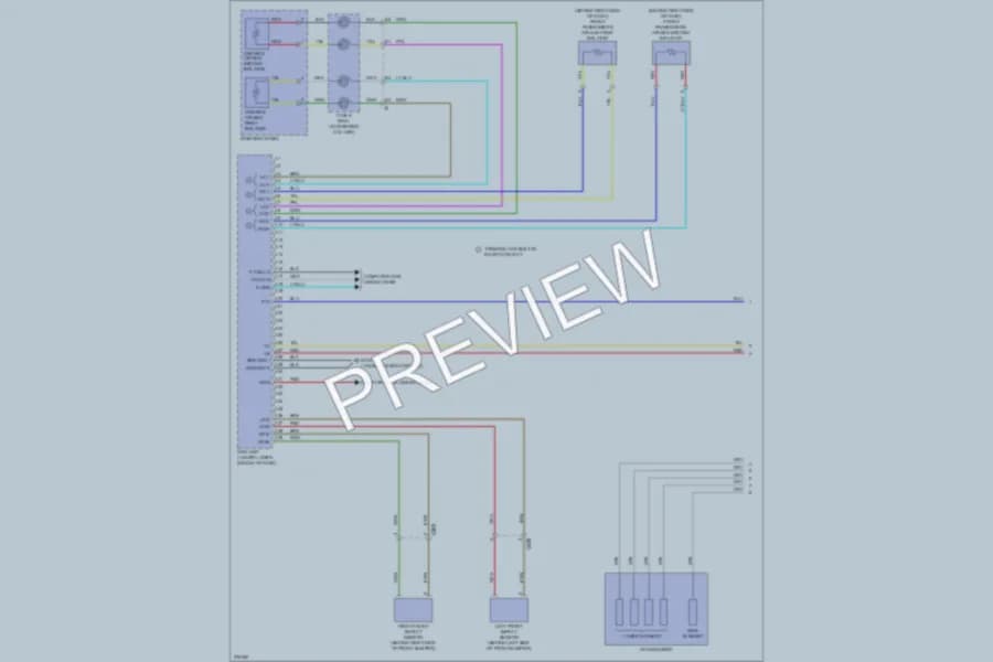 2012 Acura TL Supplemental Restraints wiring diagram preview