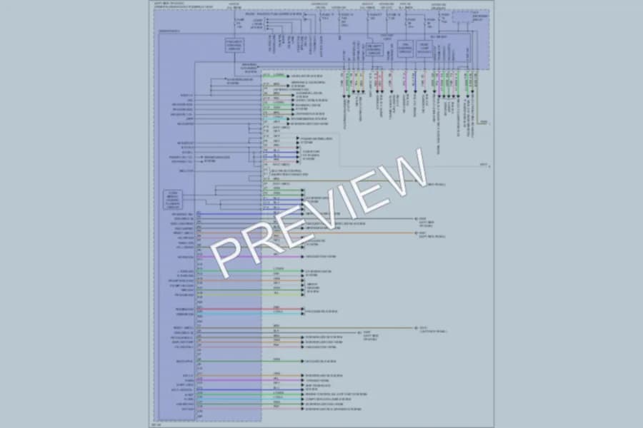 2012 Acura ZDX Body Control Modules wiring diagram preview