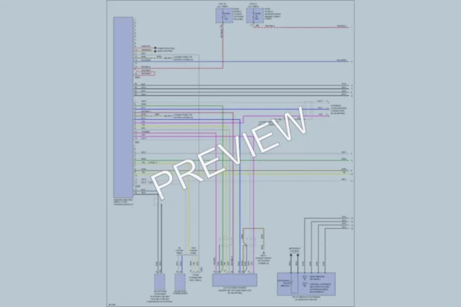 2012 Audi A3 Radio wiring diagram preview