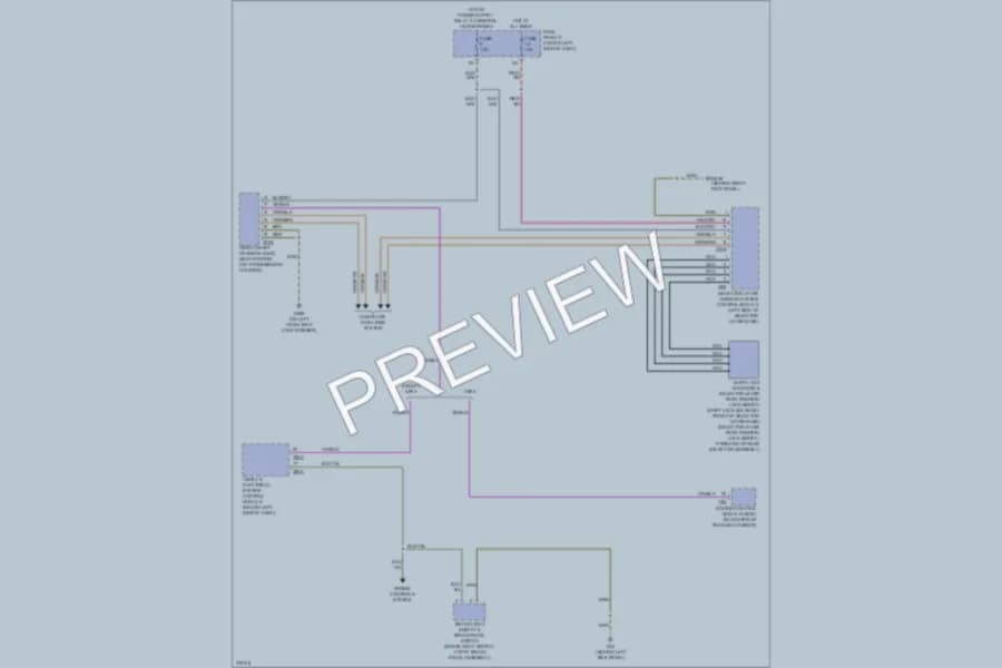 2012 Audi A3 Shift Interlock wiring diagram preview
