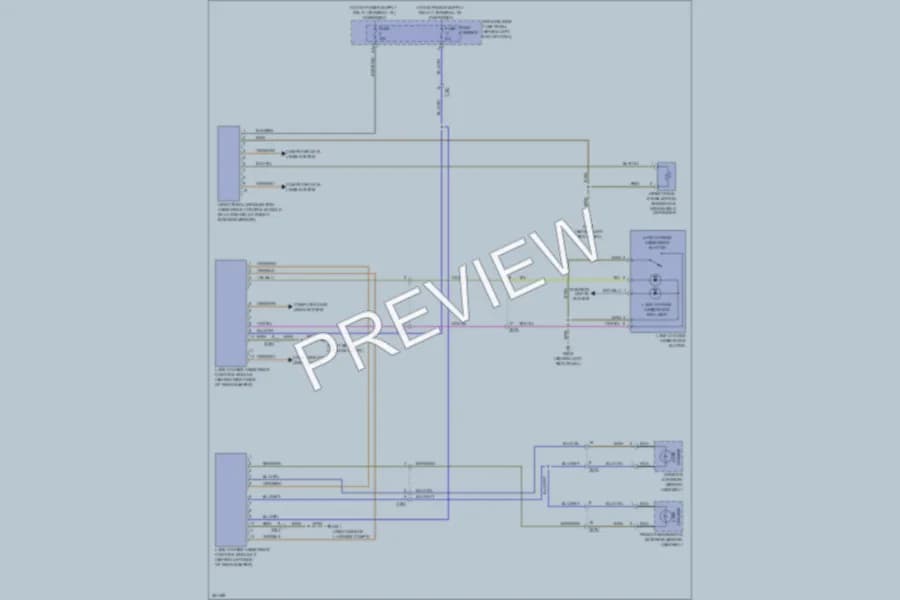 2012 Audi A4 Navigation wiring diagram preview