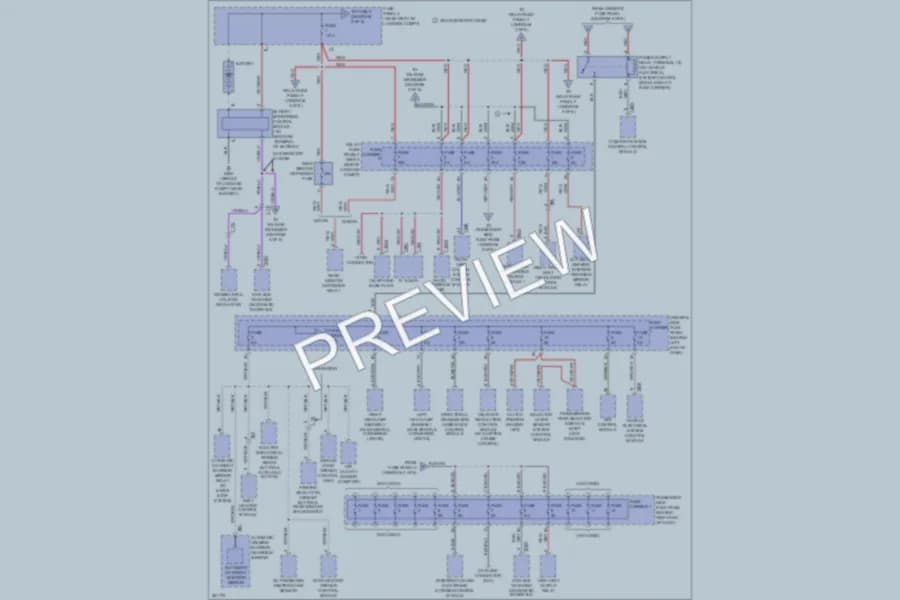 2012 Audi A4 Power Distribution wiring diagram preview