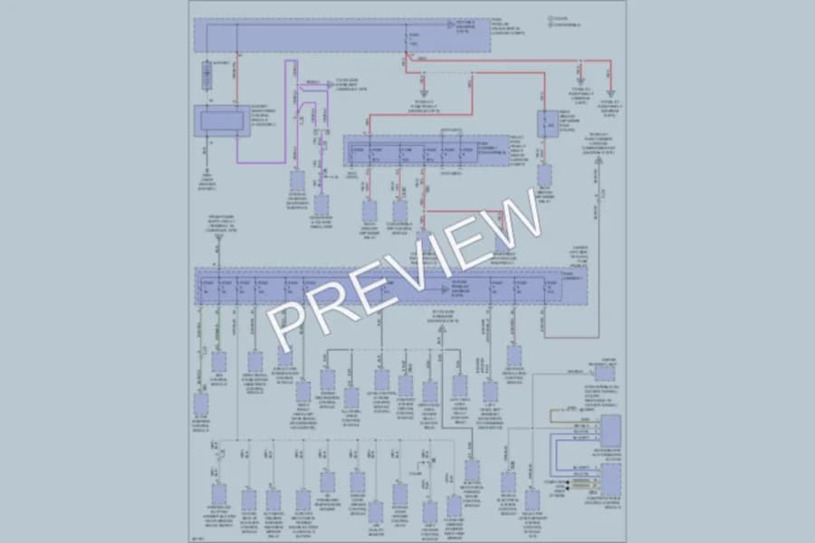 2012 Audi A5 Power Distribution wiring diagram preview