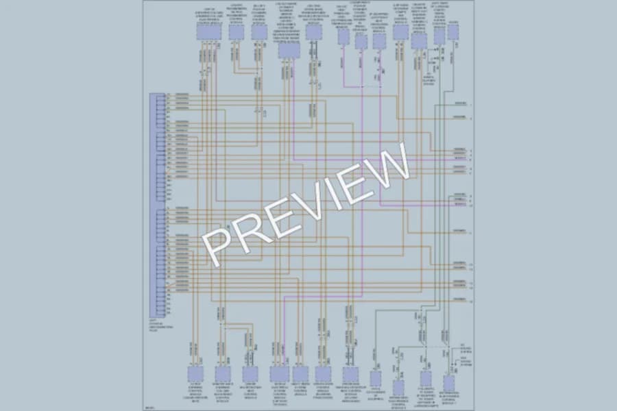 2012 Audi A6 Computer Data Lines wiring diagram preview