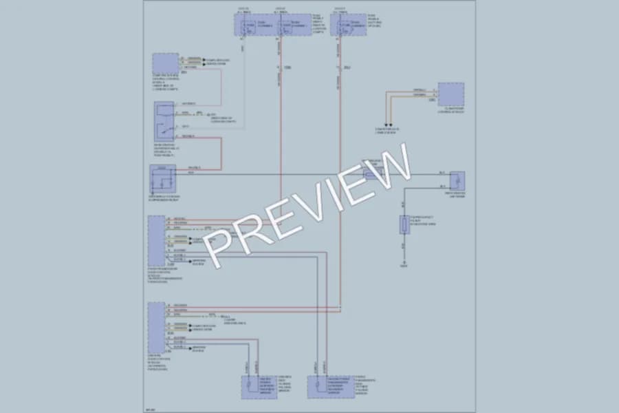 2012 Audi A6 Defoggers wiring diagram preview