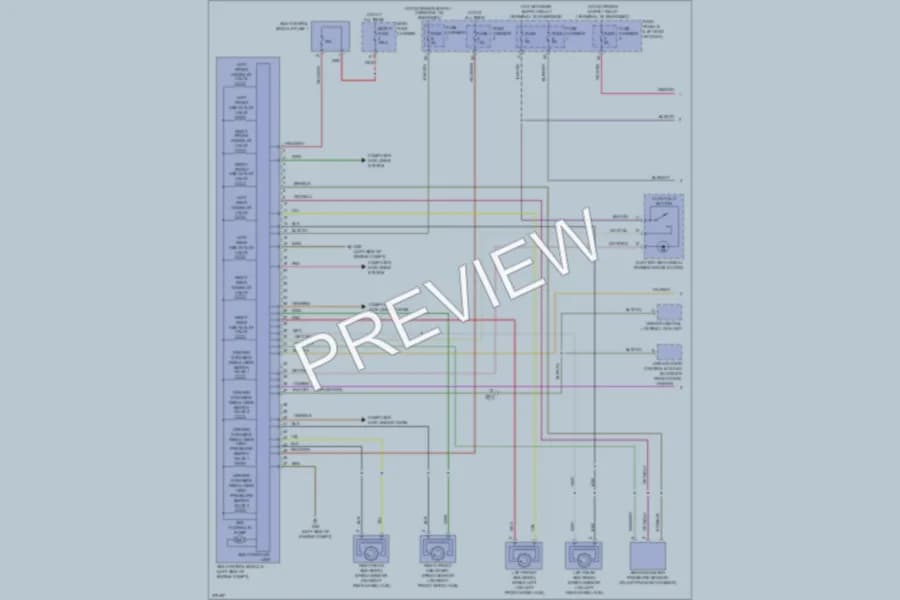 2012 Audi A7 Anti Lock Brakes wiring diagram preview