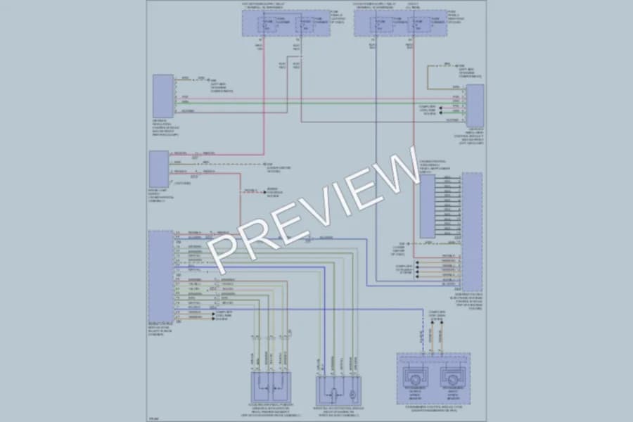 2012 Audi A7 Cruise Control wiring diagram preview