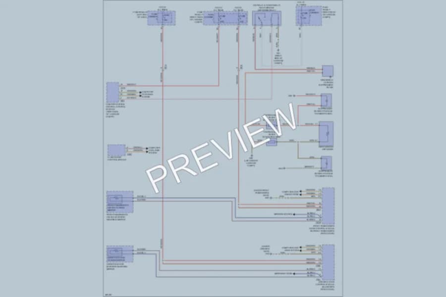 2012 Audi A7 Defoggers wiring diagram preview