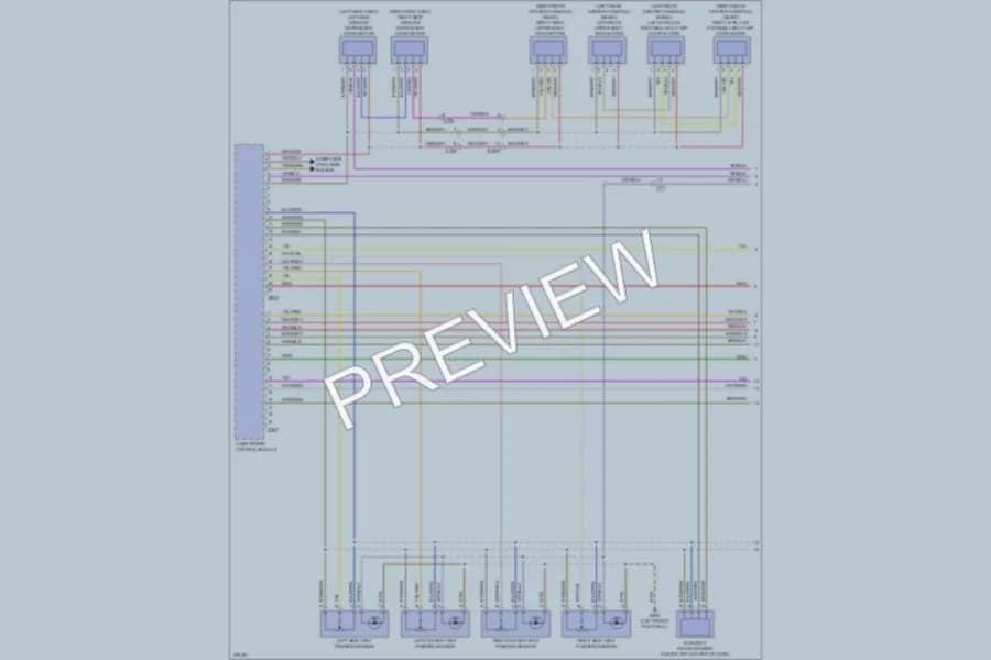 2012 Audi A8 Air Conditioning wiring diagram preview