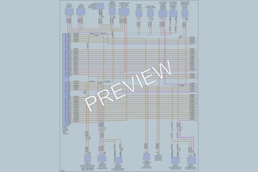 2012 Audi A8 Computer Data Lines wiring diagram preview