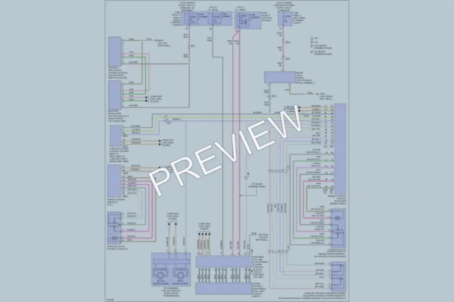 2012 Audi A8 Cruise Control wiring diagram preview