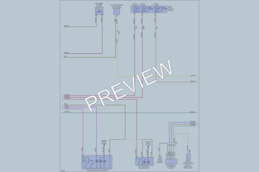 2012 Audi A8L Anti Theft wiring diagram preview