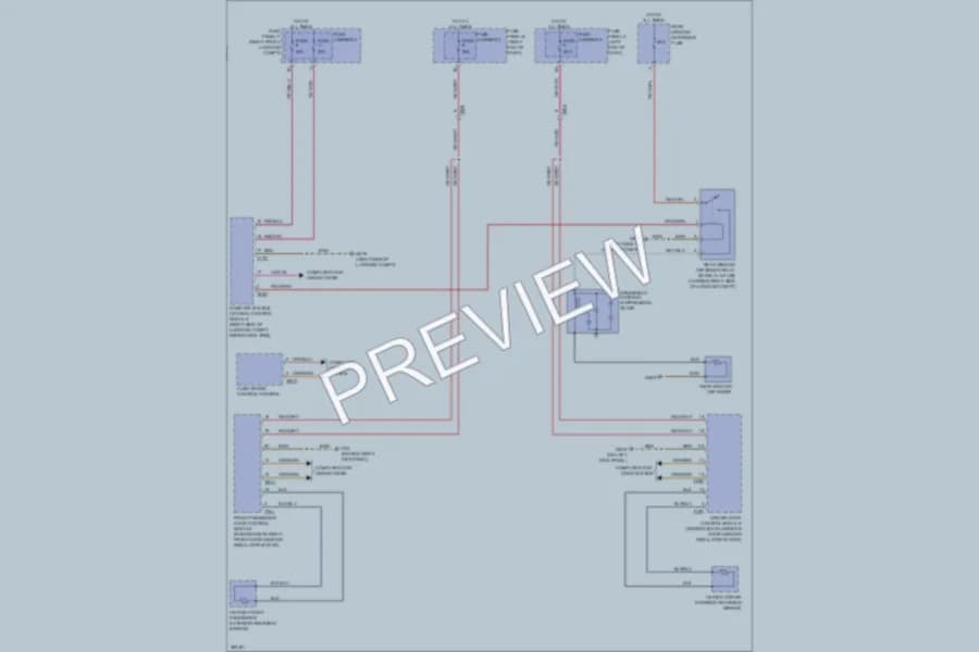 2012 Audi A8L Defoggers wiring diagram preview