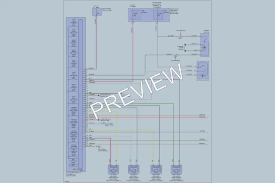 2012 Audi S4 Anti Lock Brakes wiring diagram preview