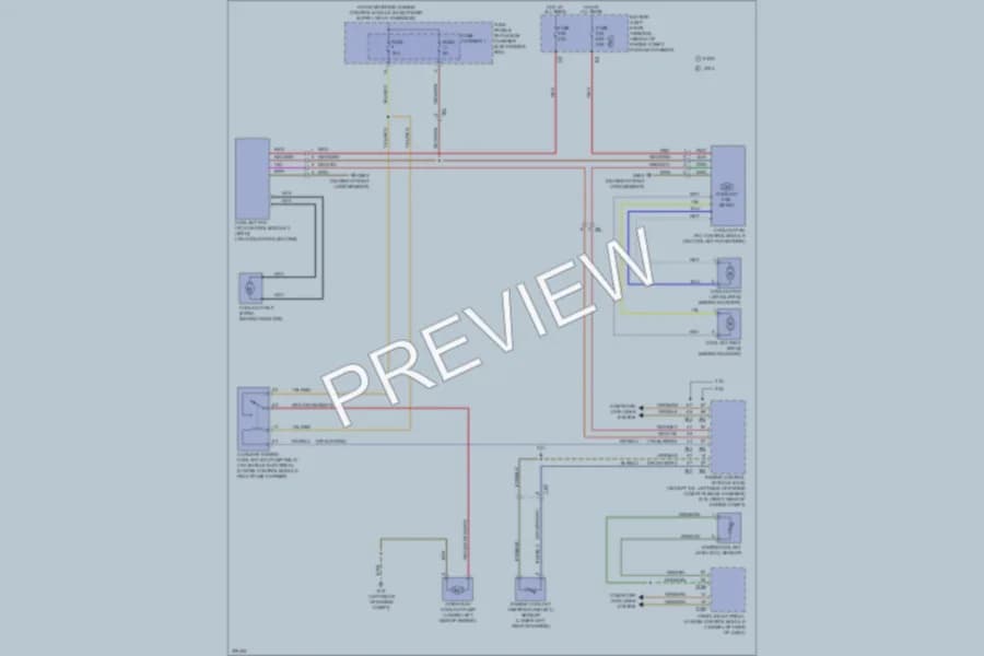 2012 Audi S4 Cooling Fan wiring diagram preview
