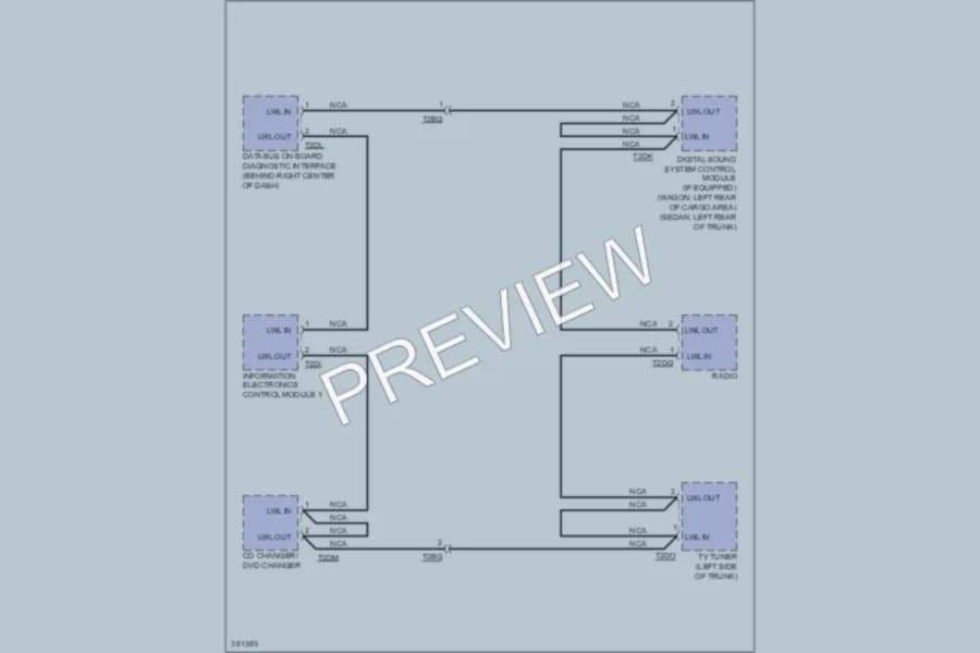 2012 Audi S4 Radio wiring diagram preview