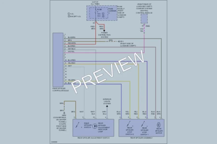 2012 Audi S5 Active Bodyworks wiring diagram preview
