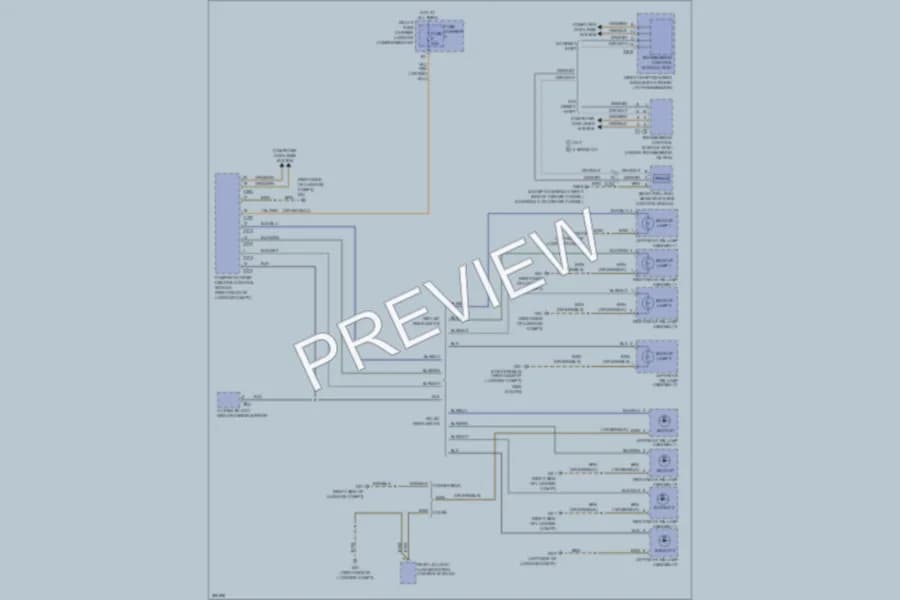 2012 Audi S5 Exterior Lights wiring diagram preview