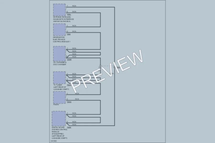 2012 Audi S5 Radio wiring diagram preview
