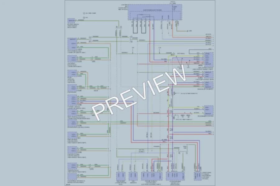 2012 BMW 128i Computer Data Lines wiring diagram preview