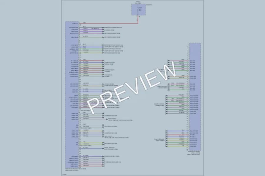 2012 BMW 320i Body Control Modules wiring diagram preview