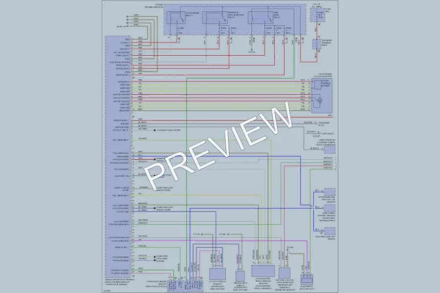 2012 BMW 320i Engine Performance wiring diagram preview