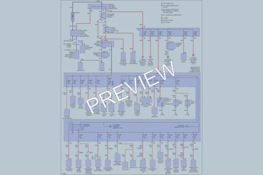 2012 BMW 320i Power Distribution wiring diagram preview