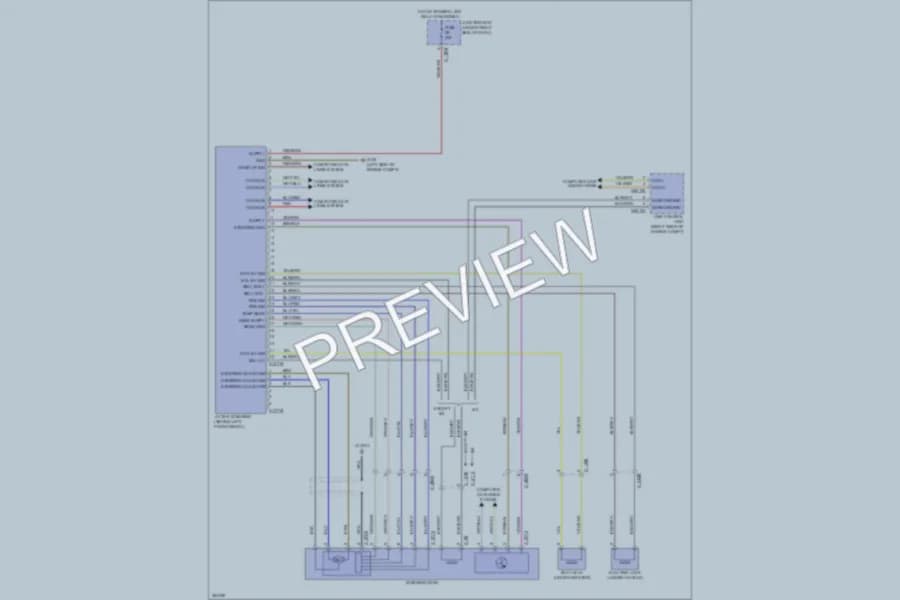 2012 BMW 335is Electronic Power Steering wiring diagram preview