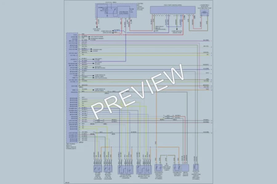 2012 BMW 335is Engine Performance wiring diagram preview