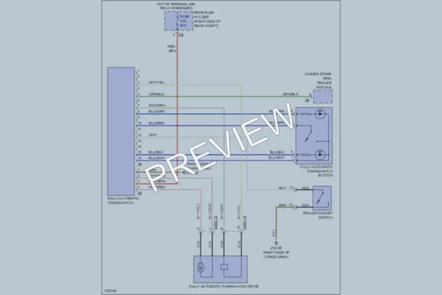2012 BMW 528i Active Bodyworks wiring diagram preview