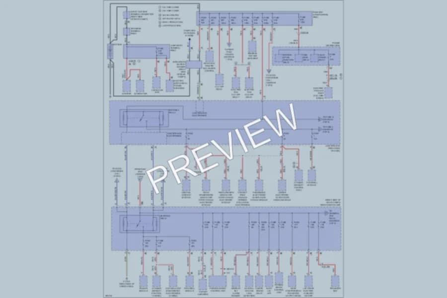 2012 BMW 528i Power Distribution wiring diagram preview