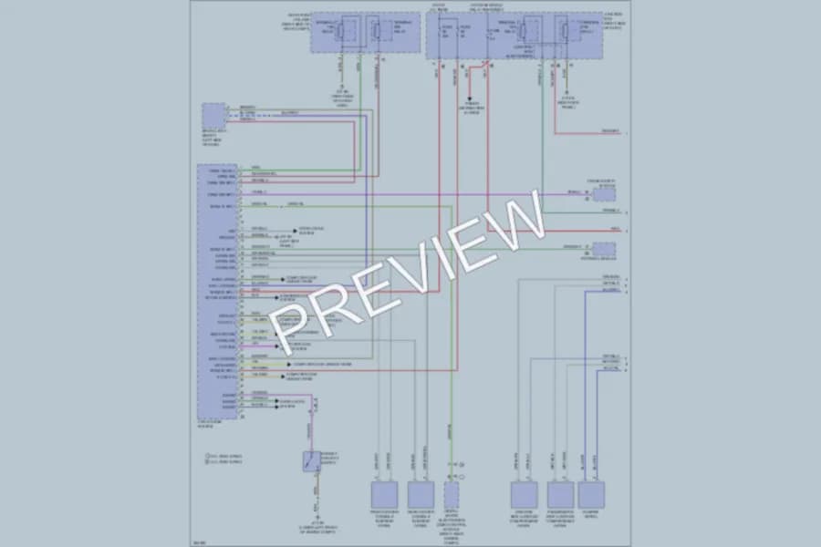 2012 BMW 535iGranTurismo Anti Theft wiring diagram preview