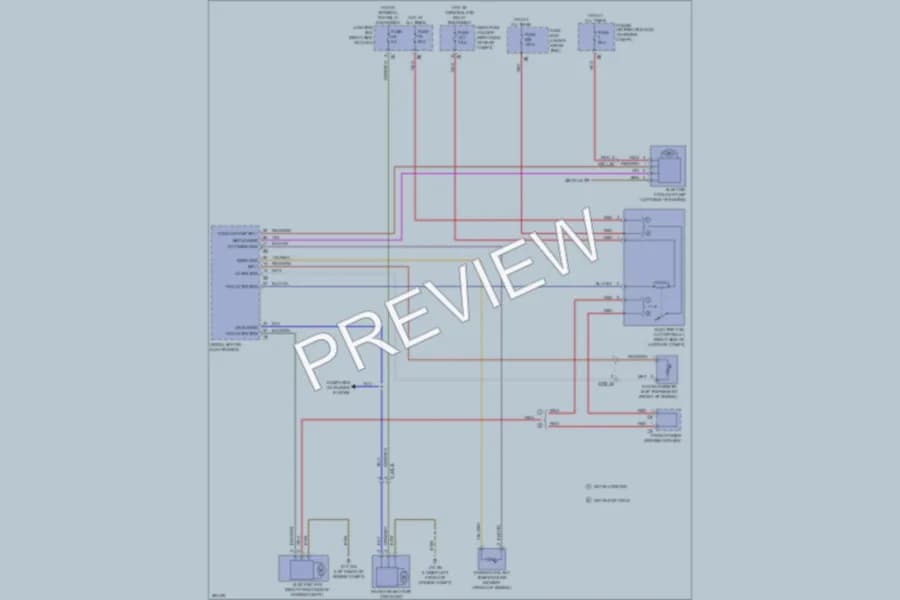 2012 BMW 535iGranTurismo Cooling Fan wiring diagram preview