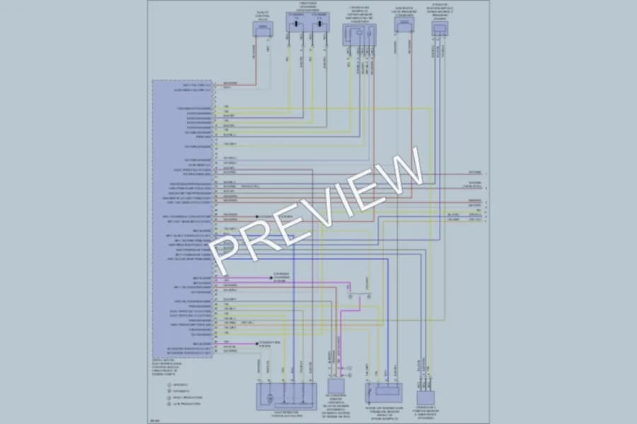 2012 BMW 640i Engine Performance wiring diagram preview