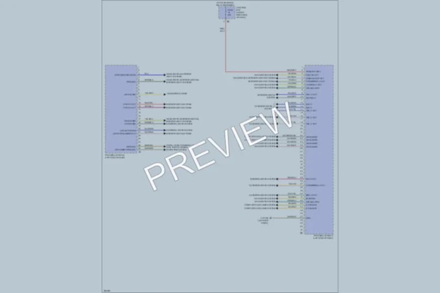 2012 BMW 650i Body Control Modules wiring diagram preview