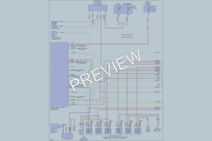 2012 BMW 650i Engine Performance wiring diagram preview