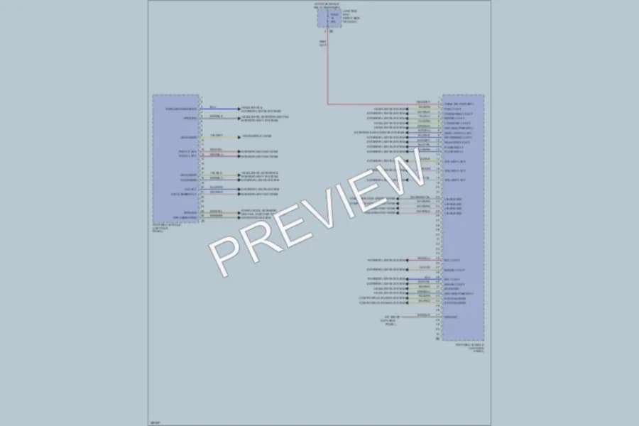 2012 BMW 750i Body Control Modules wiring diagram preview