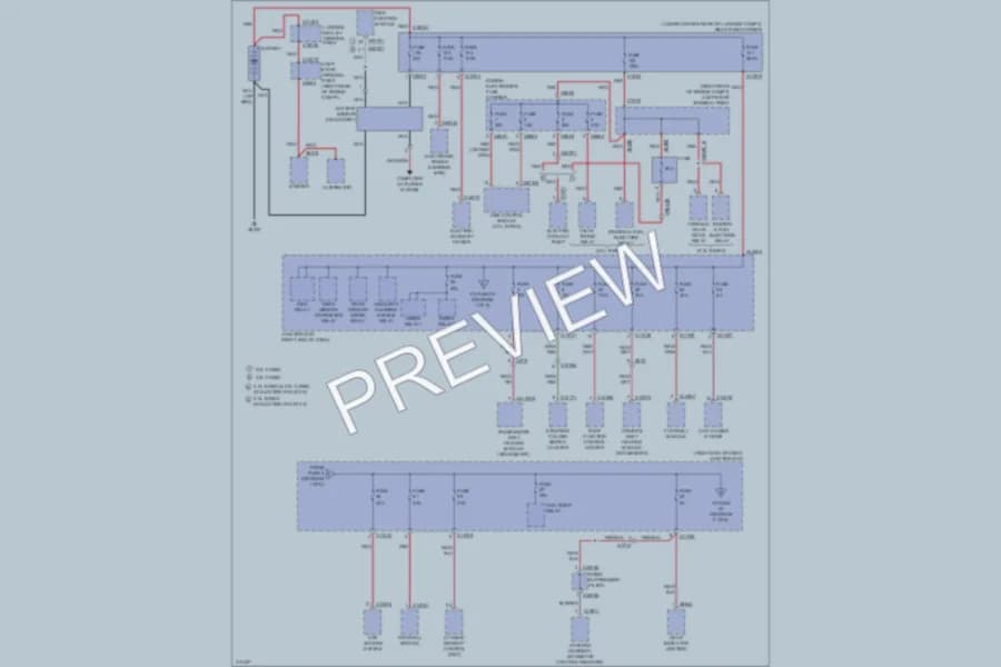 2012 BMW X1 Power Distribution wiring diagram preview
