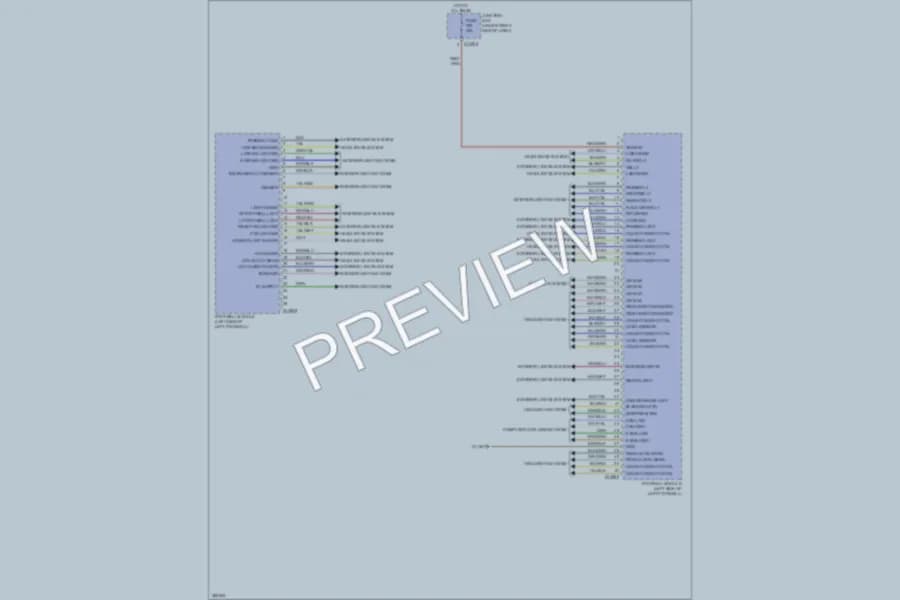 2012 BMW X5 Body Control Modules wiring diagram preview