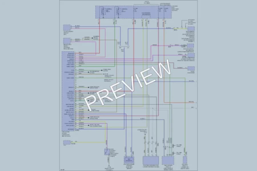 2012 BMW Z4 Anti Theft wiring diagram preview