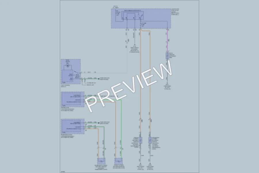 2012 Buick Enclave Defoggers wiring diagram preview