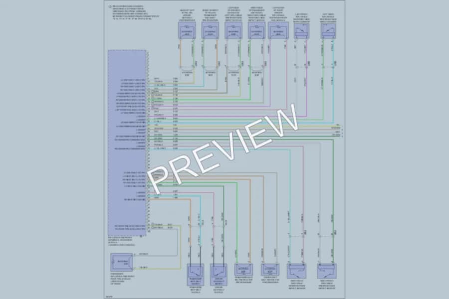 2012 Buick Enclave Supplemental Restraints wiring diagram preview
